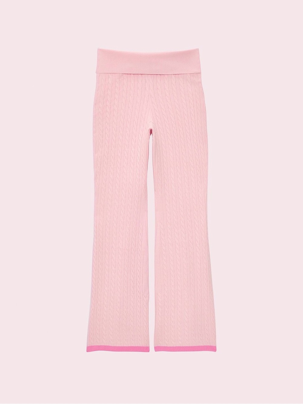 LoveShackFancy x PINK foldover leggings